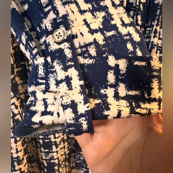 Cocomo Plus Size Pintucked 3/4 Sleeve Blouse Top - Picture 6 of 6